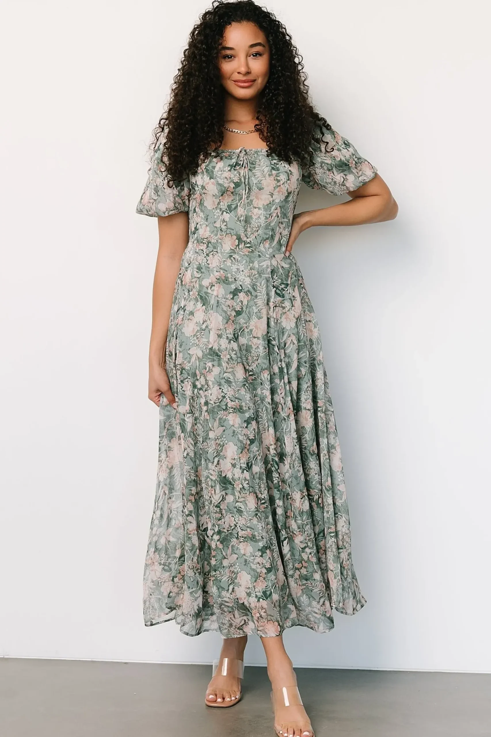 Discount Baltic Born Raelynn Maxi Dress | Sage Floral