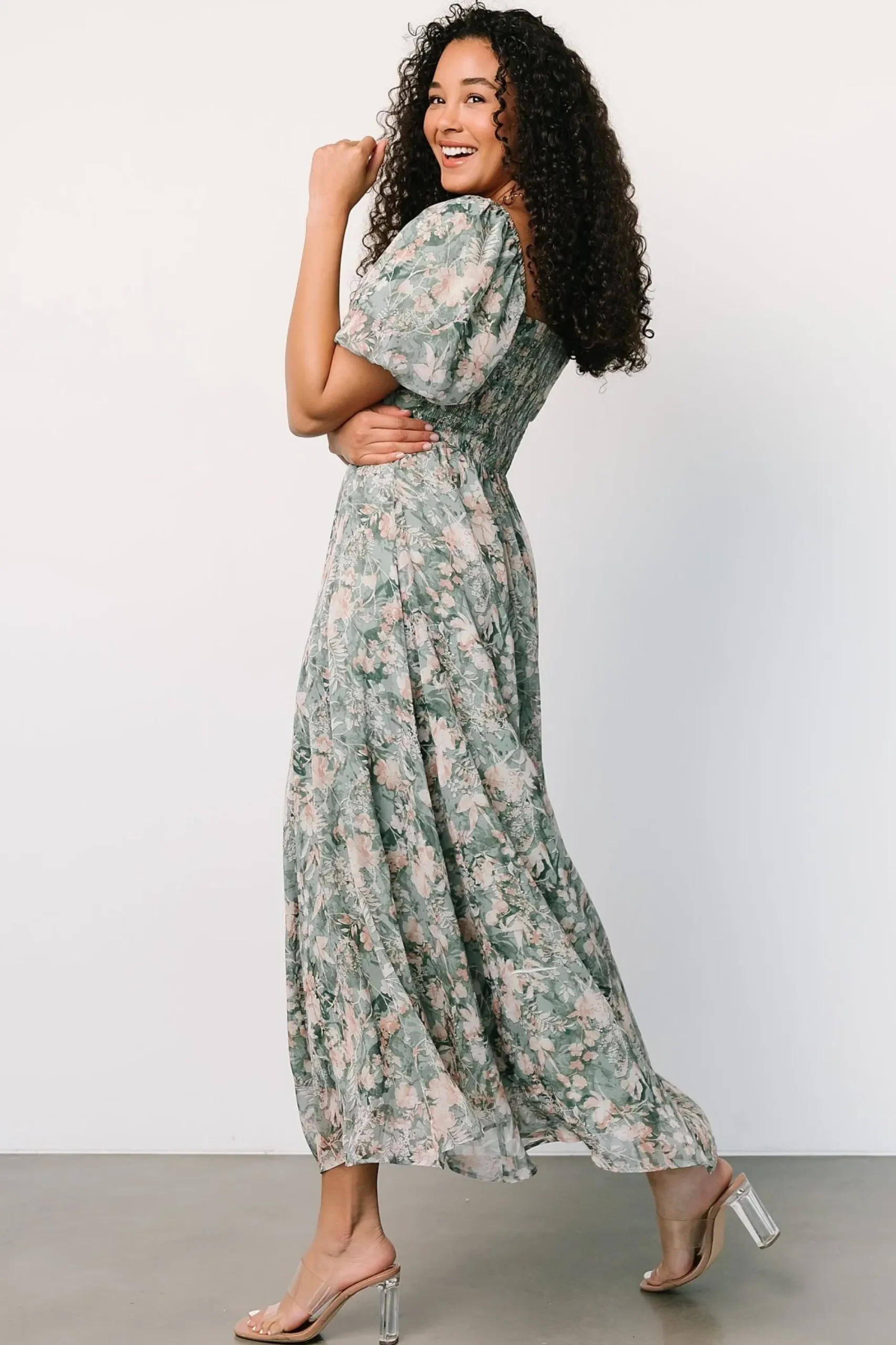 Discount Baltic Born Raelynn Maxi Dress | Sage Floral