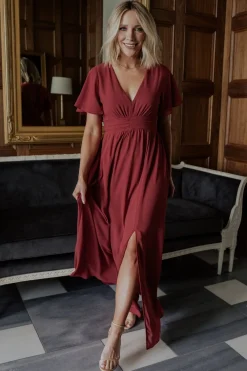 Fashion Baltic Born Ramona Maxi Dress | Terracotta