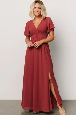 Fashion Baltic Born Ramona Maxi Dress | Terracotta