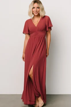 Fashion Baltic Born Ramona Maxi Dress | Terracotta