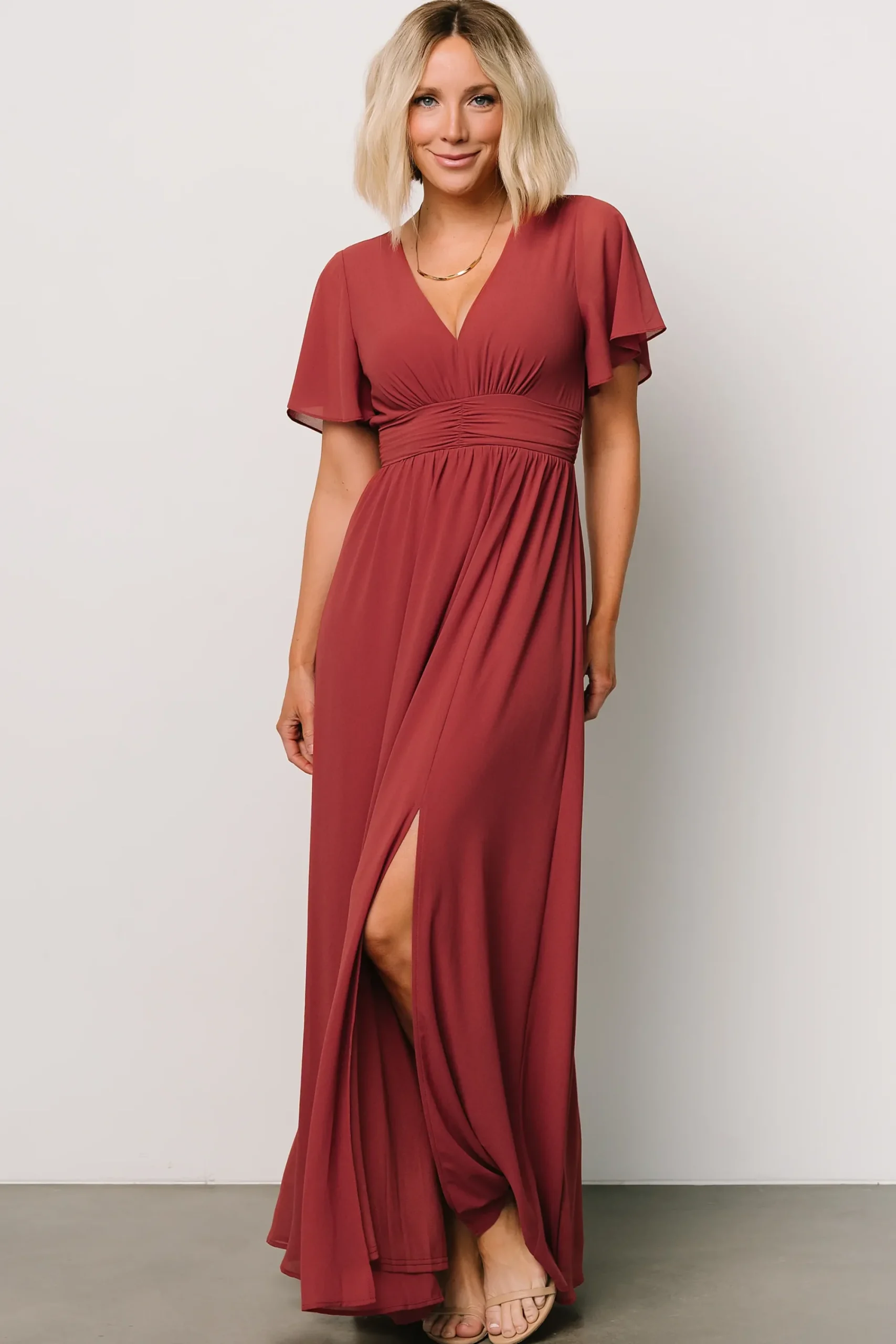 Fashion Baltic Born Ramona Maxi Dress | Terracotta