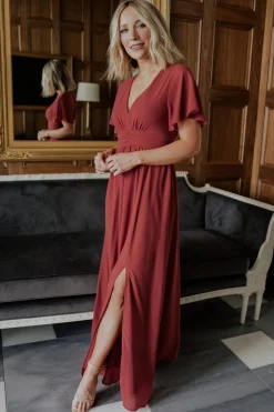 Fashion Baltic Born Ramona Maxi Dress | Terracotta