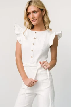 Outlet Baltic Born Ramy Jumpsuit | Off White