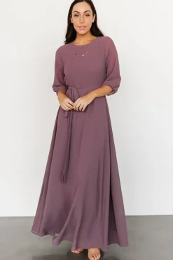 Online Baltic Born Rebecca Maxi Dress | Vintage Plum