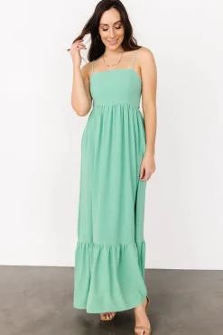 Outlet Baltic Born Regan Tank Maxi Dress | Dusty Green