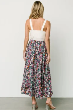 Hot Baltic Born Reilly Maxi Skirt | Navy Flower Print