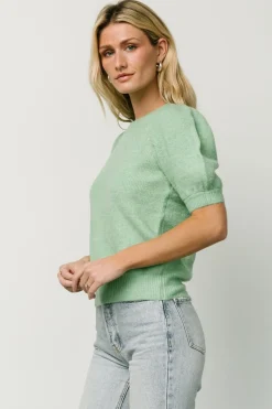 Fashion Baltic Born Remy Sweater Top | Light Sage