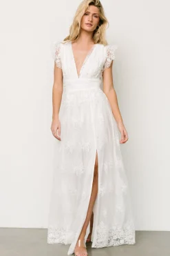 Sale Baltic Born Rhea Tulle Maxi Dress | Off White