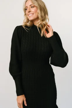 Fashion Baltic Born Rhonda Sweater Dress | Black