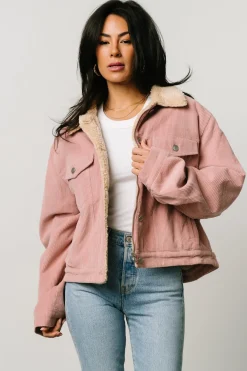 Hot Baltic Born Ridley Corduroy Jacket | Pink