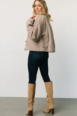 Discount Baltic Born Ridley Corduroy Jacket | Taupe