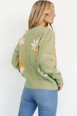 Clearance Baltic Born Roxy Sweater | Sage Flower