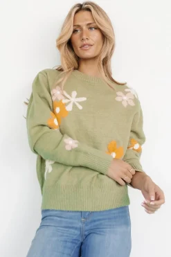 Clearance Baltic Born Roxy Sweater | Sage Flower