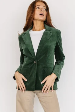 Clearance Baltic Born Royal Corduroy Blazer | Hunter Green
