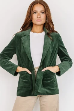 Clearance Baltic Born Royal Corduroy Blazer | Hunter Green