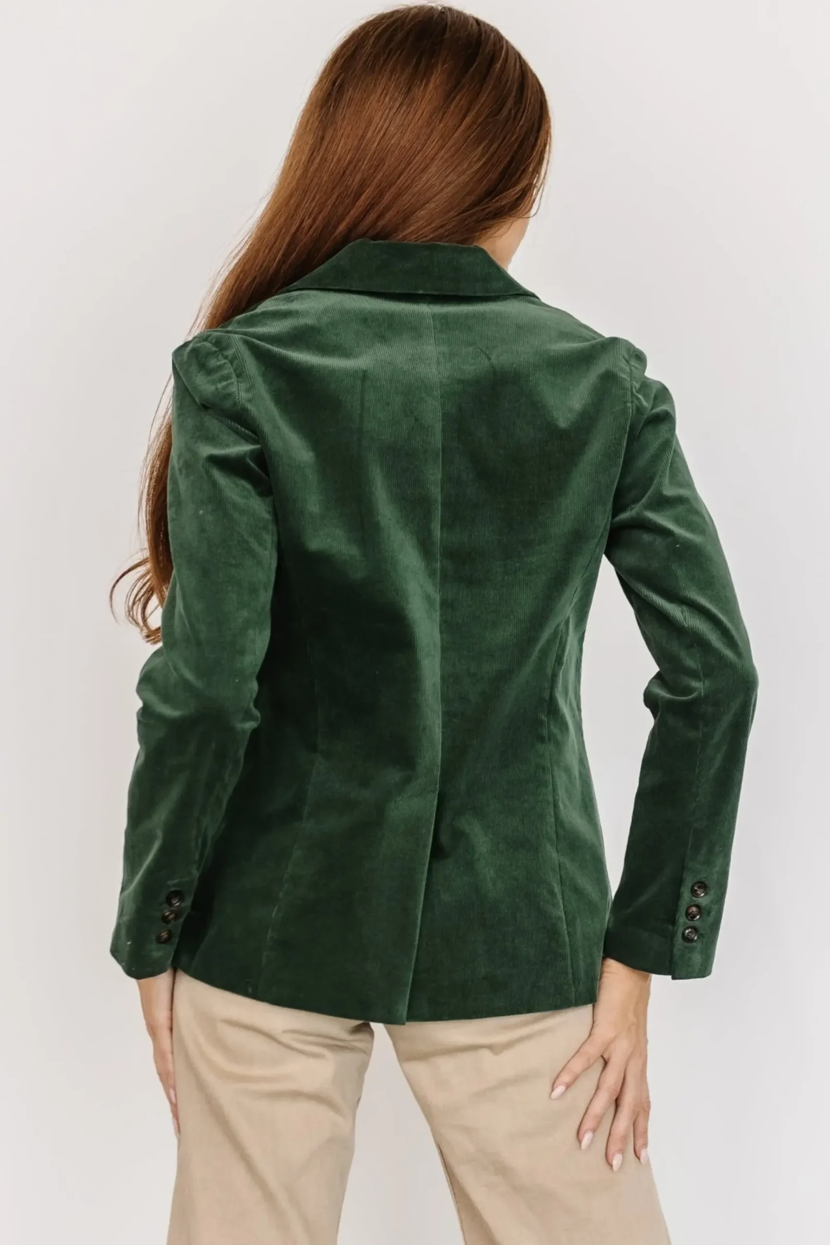 Clearance Baltic Born Royal Corduroy Blazer | Hunter Green