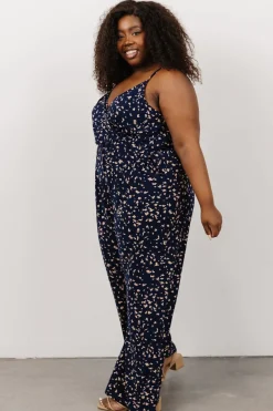 Clearance Baltic Born Sade Jumpsuit | Navy Print