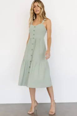 Online Baltic Born Sammy Tank Midi Dress | Sage