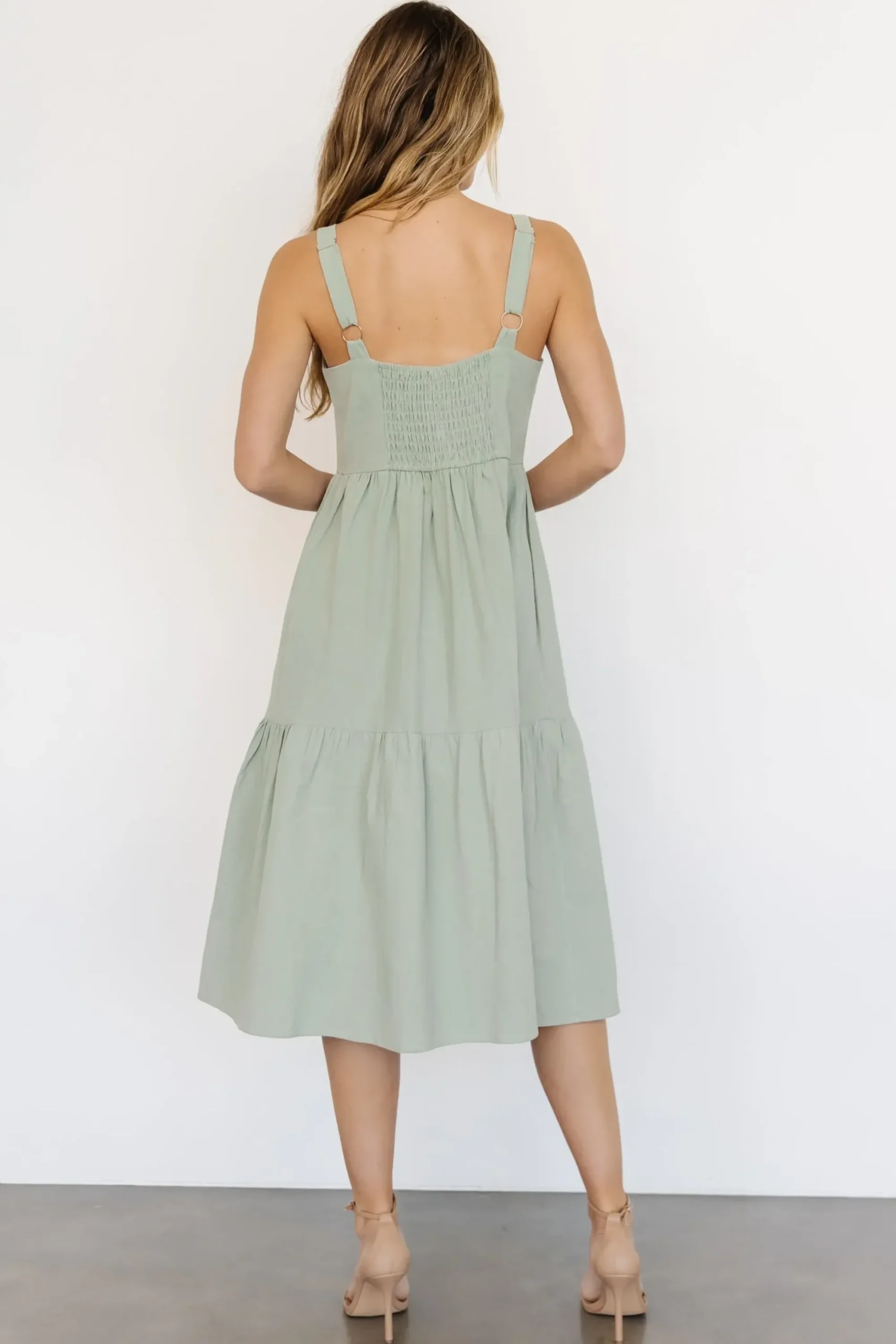 Online Baltic Born Sammy Tank Midi Dress | Sage