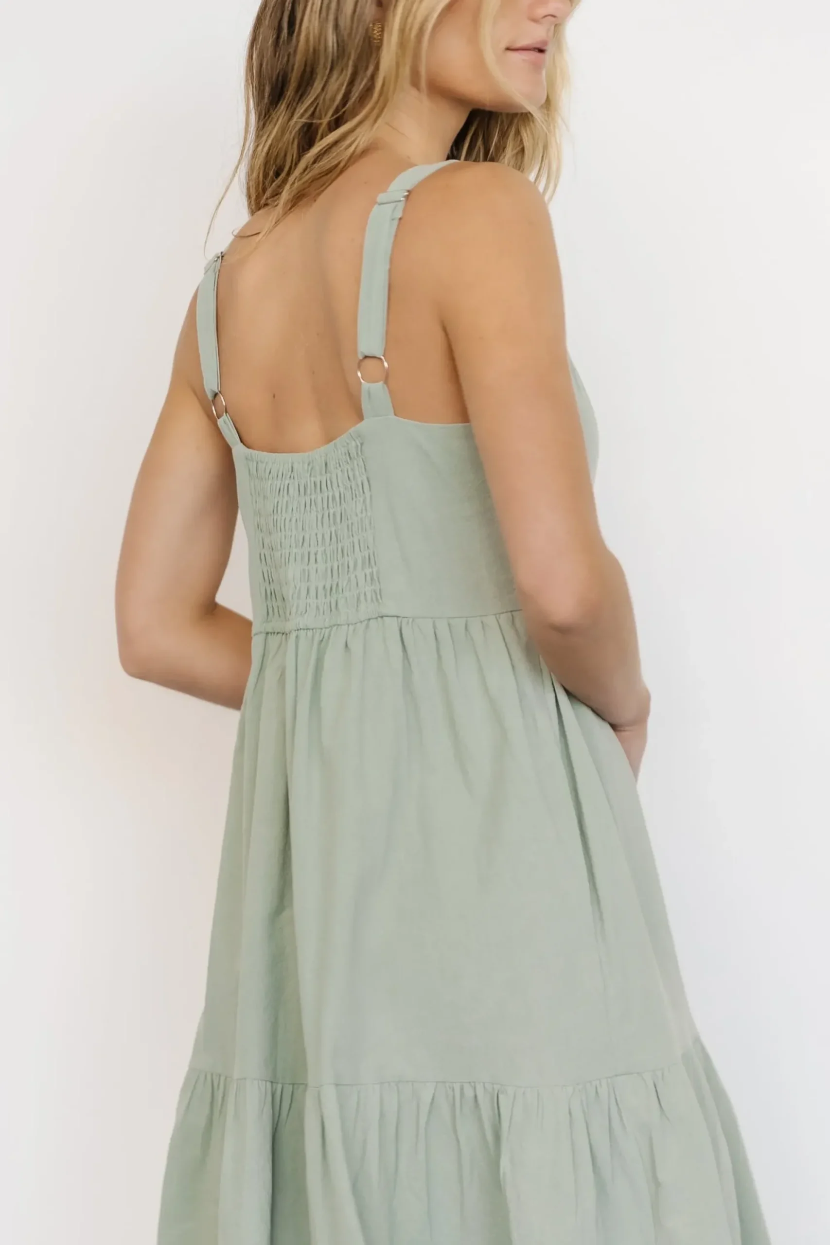 Online Baltic Born Sammy Tank Midi Dress | Sage