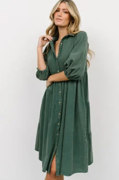 Online Baltic Born Sari Babydoll Dress | Green