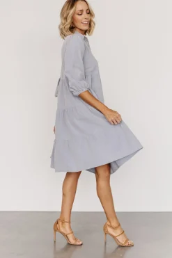 Outlet Baltic Born Sari Babydoll Dress | Light Denim