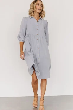 Outlet Baltic Born Sari Babydoll Dress | Light Denim