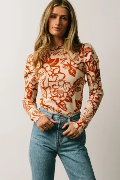 Outlet Baltic Born Sebastian Sweater | Rust Multi