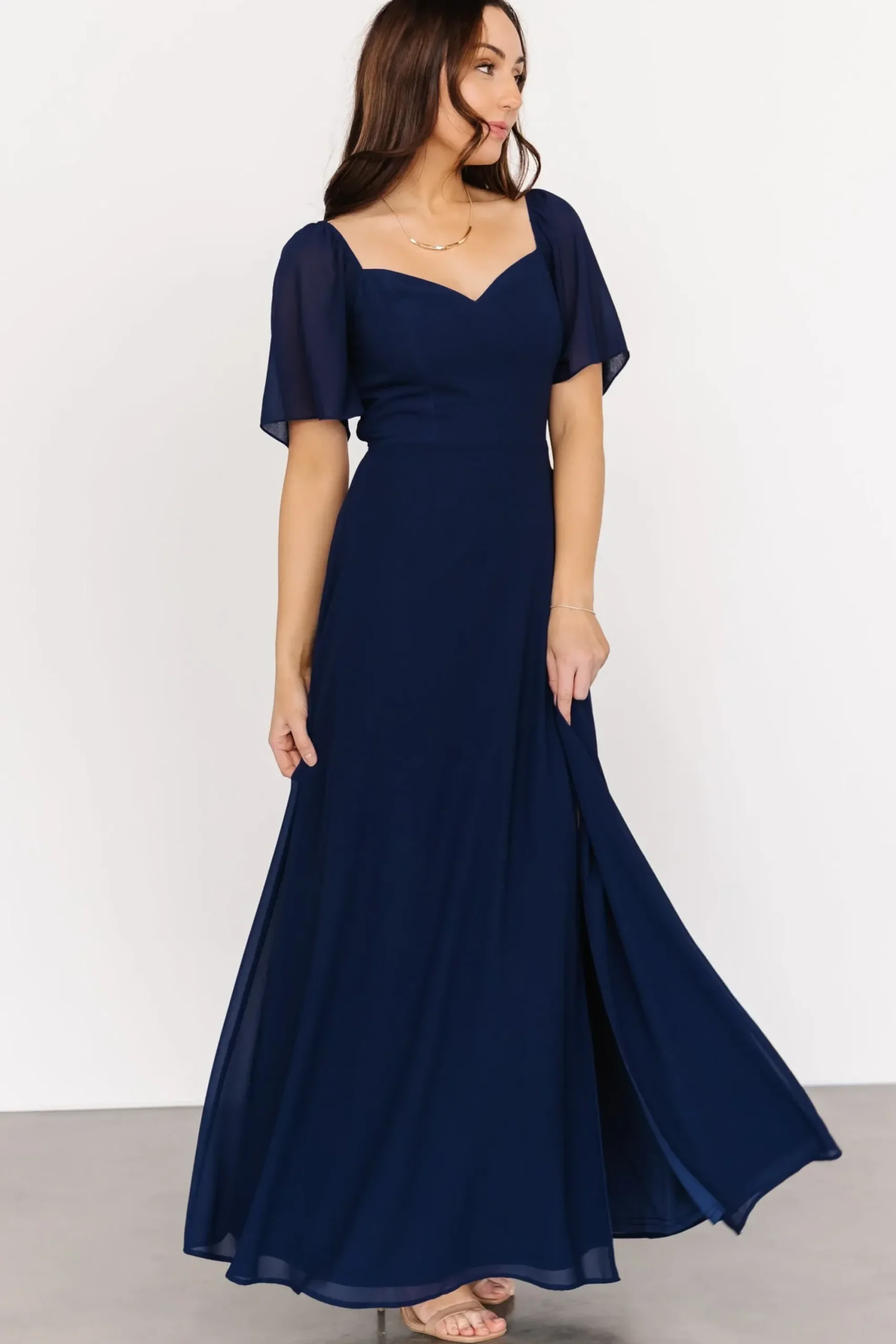 New Baltic Born Sierra Sweetheart Maxi Dress | Navy