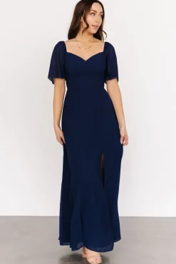 New Baltic Born Sierra Sweetheart Maxi Dress | Navy