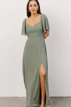 Best Baltic Born Sierra Sweetheart Maxi Dress | Eucalyptus