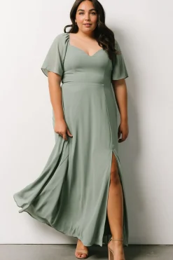 Best Baltic Born Sierra Sweetheart Maxi Dress | Eucalyptus