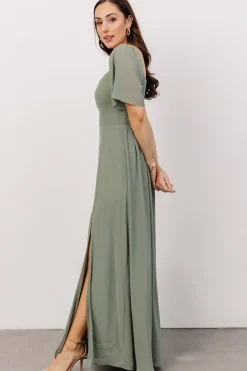 Best Baltic Born Sierra Sweetheart Maxi Dress | Eucalyptus