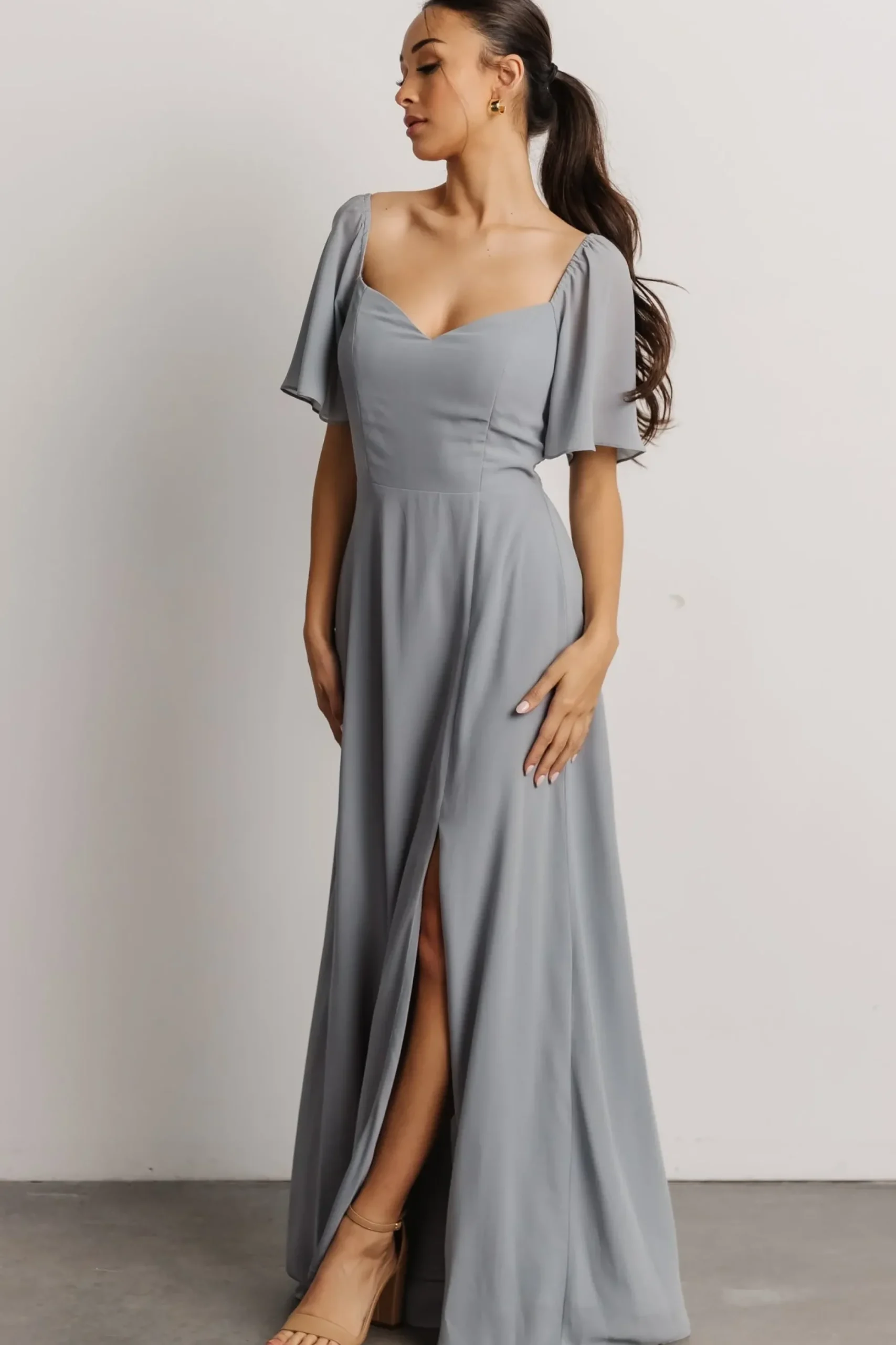 Online Baltic Born Sierra Sweetheart Maxi Dress | Light Blue