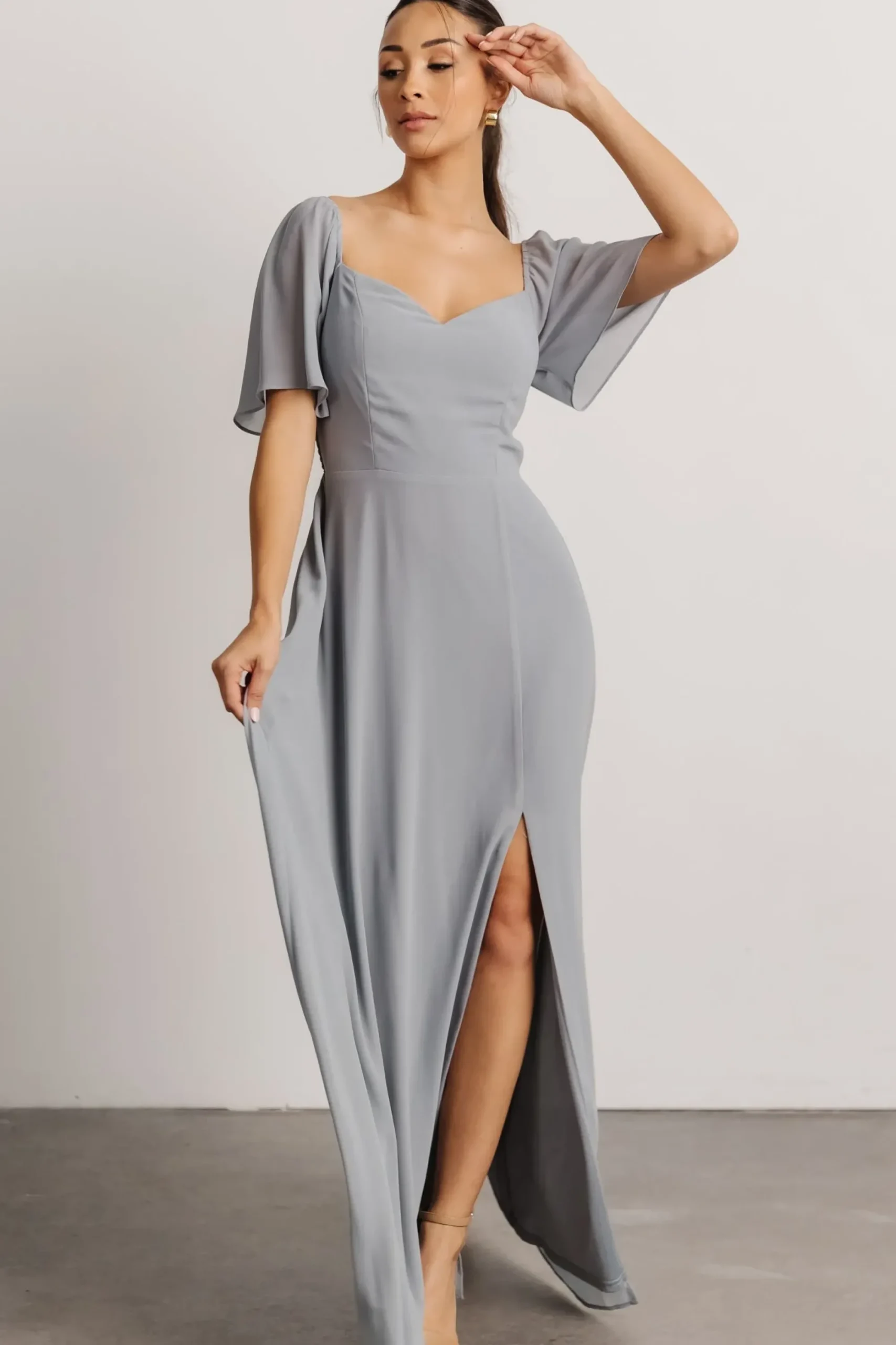 Online Baltic Born Sierra Sweetheart Maxi Dress | Light Blue