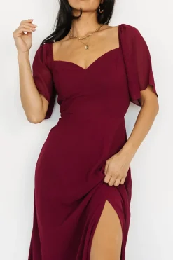 Hot Baltic Born Sierra Sweetheart Maxi Dress | Mulberry