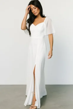 Outlet Baltic Born Sierra Sweetheart Maxi Dress | White