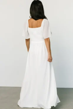 Outlet Baltic Born Sierra Sweetheart Maxi Dress | White