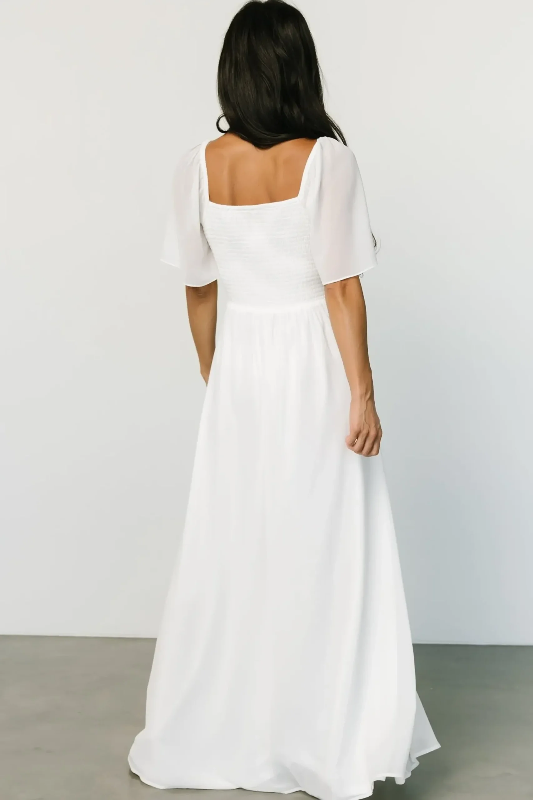 Outlet Baltic Born Sierra Sweetheart Maxi Dress | White