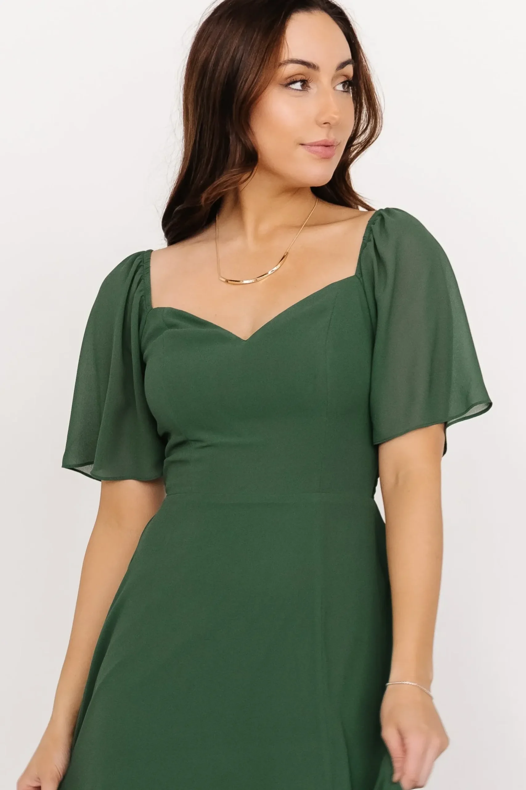 Outlet Baltic Born Sierra Sweetheart Maxi Dress | Evergreen