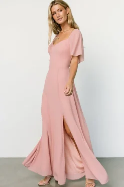 Clearance Baltic Born Sierra Sweetheart Maxi Dress | Blush
