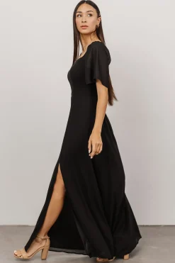 Hot Baltic Born Sierra Sweetheart Maxi Dress | Black