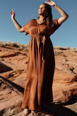 Outlet Baltic Born Sorenson Maxi Dress | Bronze