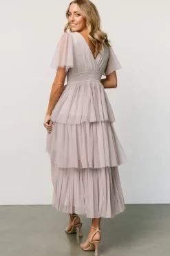 Outlet Baltic Born Starlet Tiered Maxi Dress | Vintage Gray