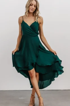 Online Baltic Born Steffi Tulip Wrap Dress | Emerald