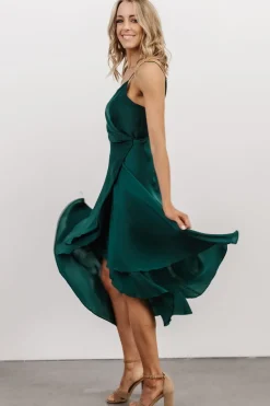 Online Baltic Born Steffi Tulip Wrap Dress | Emerald