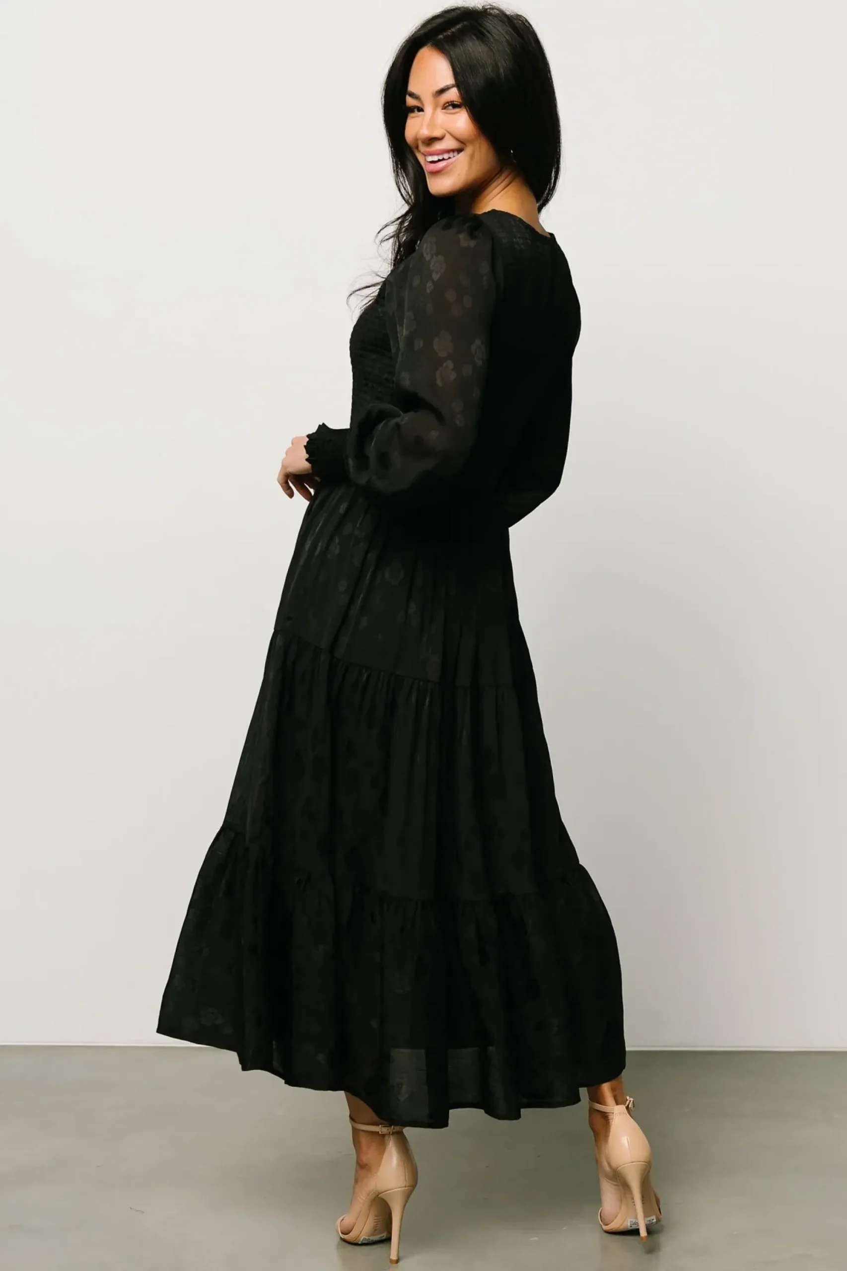 Fashion Baltic Born Stockholm Smocked Dress | Black