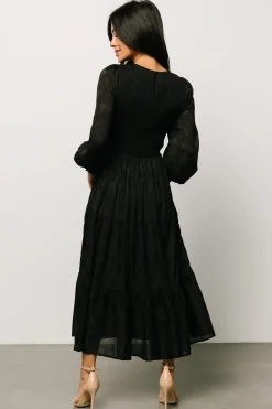 Fashion Baltic Born Stockholm Smocked Dress | Black