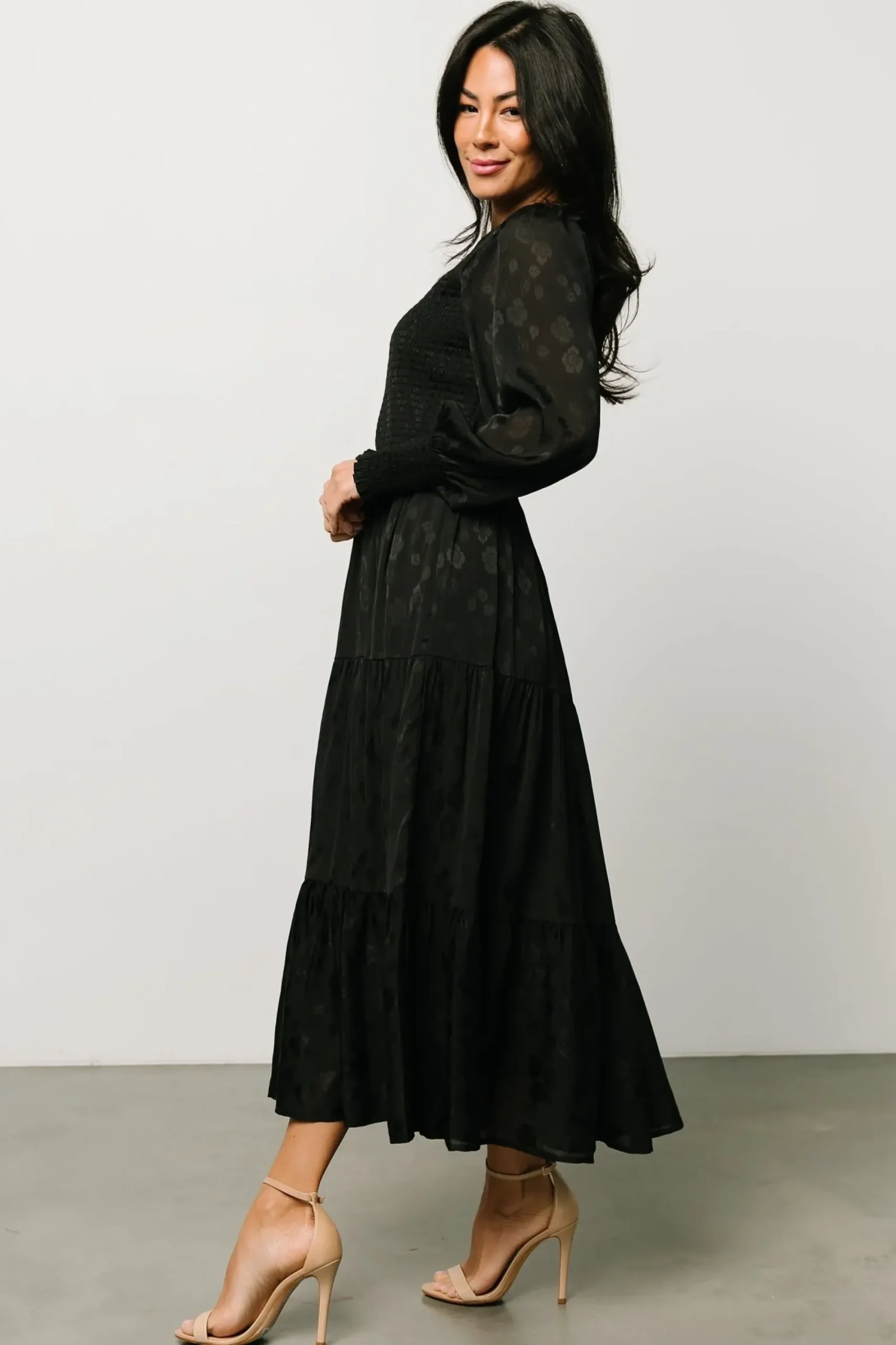 Fashion Baltic Born Stockholm Smocked Dress | Black